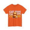 Cute Cat Mom T-shirt Cotton Tee - Image 8