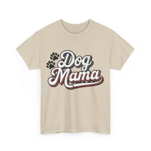 Dog Mama Cotton Tee Dog Lovers T-shirt