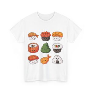 Cute Sushi Friends Cotton Tee