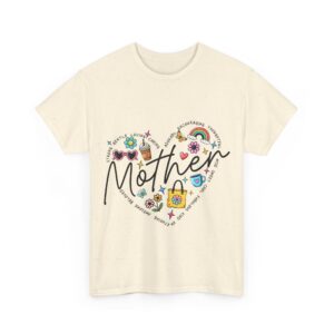 Heartfelt Mother Cotton Tee - Perfect Gift for Moms