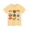 Cute Sushi Friends Cotton Tee - Image 5