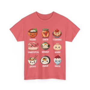 Cute Korean Food Cotton Tee